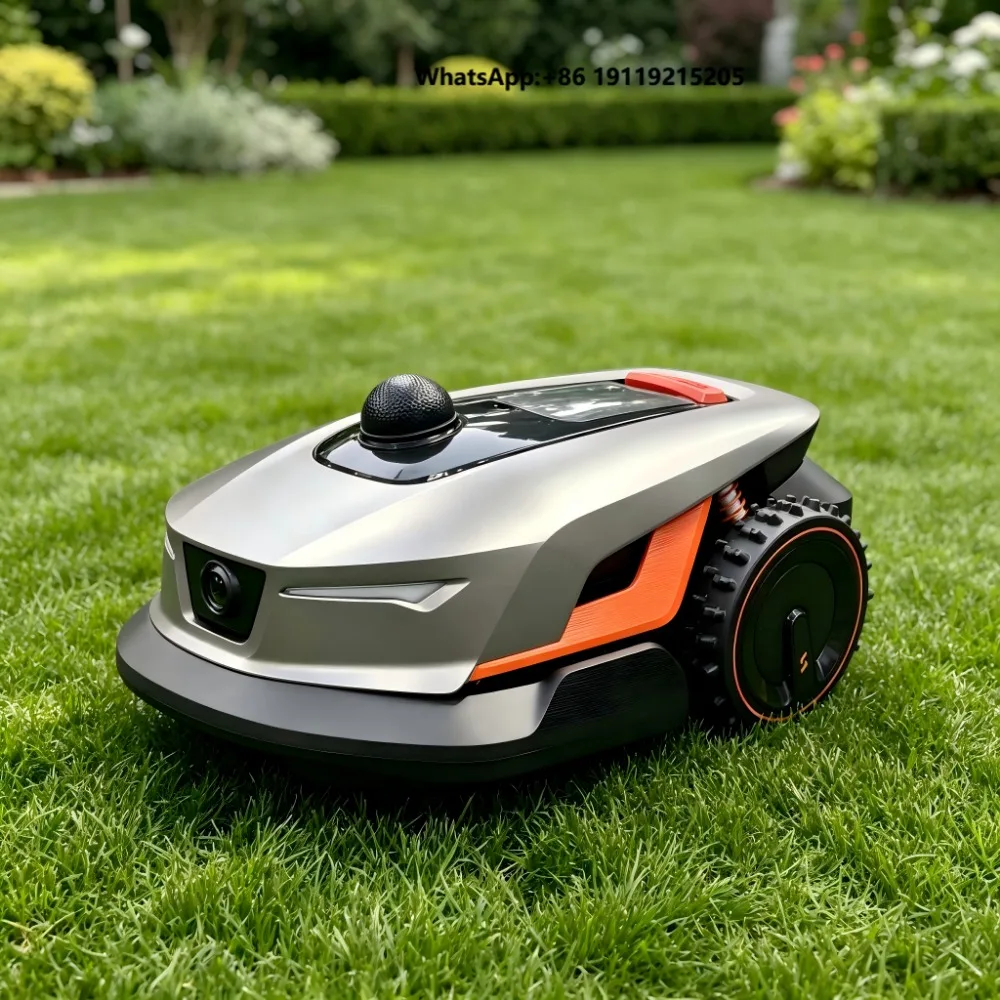 Sunseeker X4 Robot Lawn Mower 360° 3D LiDAR Vision AI L-SLAM Navigation Automatic Robotic Grass Mower for 1200㎡ Garden