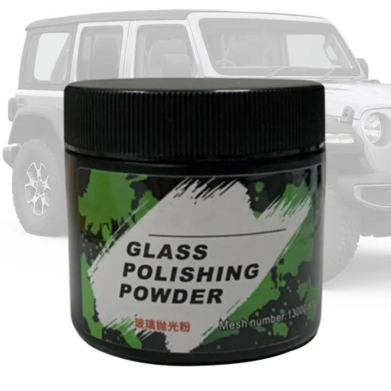 

Полировальный порошок для масляной пленки автомобиля, порошок для ремонта стекла, высокопроизводительный порошок для удаления царапин на ветровом стекле, аксессуары для ухода за автомобилем