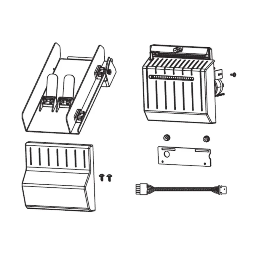 P1083320-118 New  Original Kit Cutter Accessories for Zebra ZT610 ZT610R Thermal Barcode Label Printer