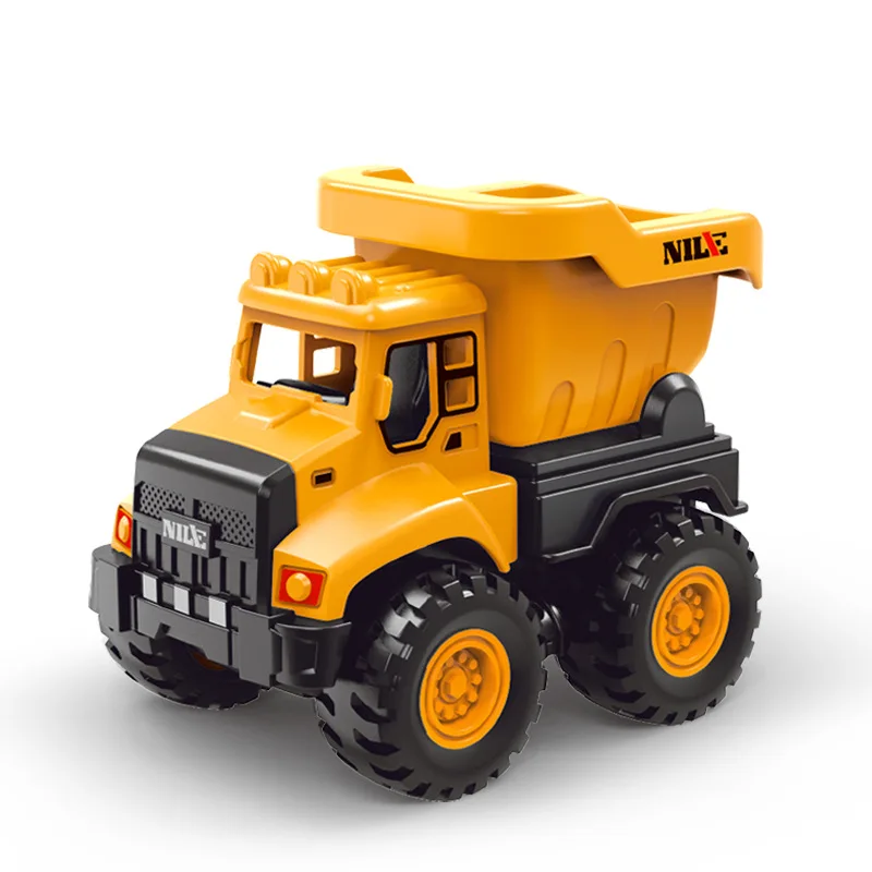 Children\'s Excavator Mixer Truck Dumper Simulation Engineering Vehicle Toys Inertia Car Toys For Children Boys Birthday Gift