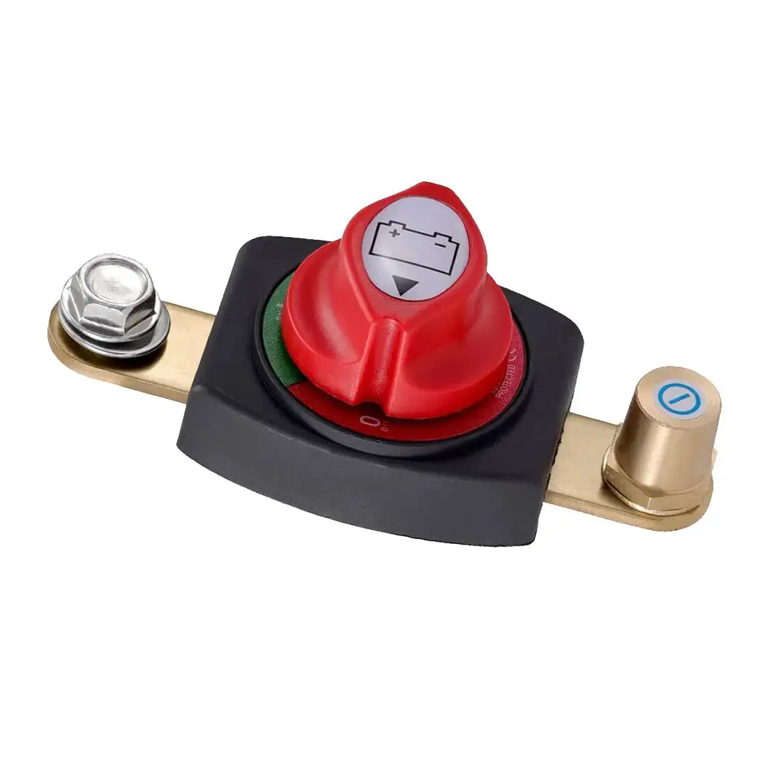 12-48V 300A On/Off Battery Disconnect Switch Power Cut Master Isolator Fit for Car RV Marine