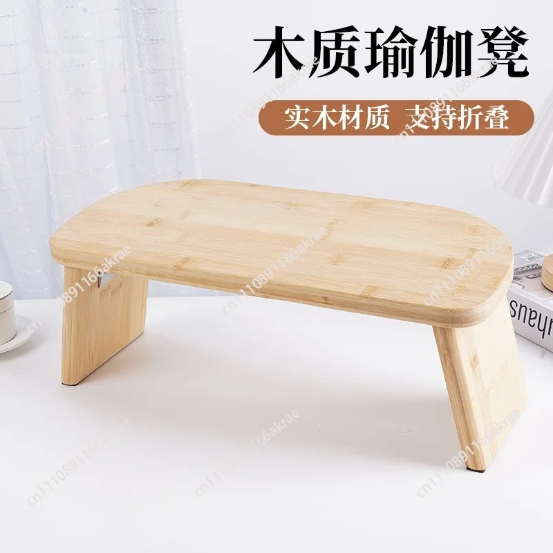 for Popular wooden yoga stool Vajra kneeling stool meditation meditation stool