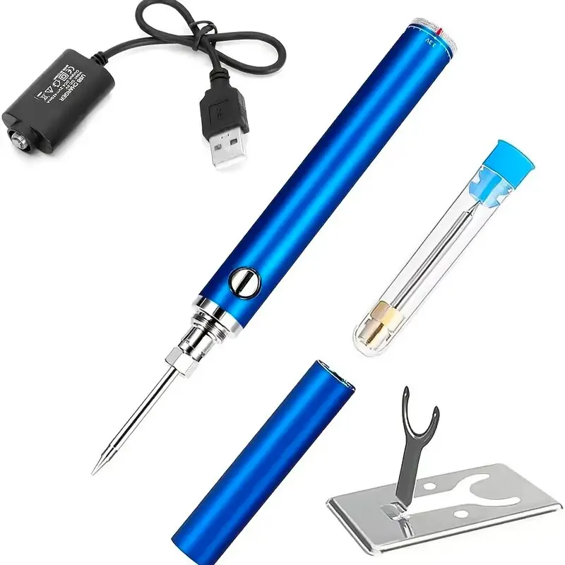 For Soldering Iron Mini Portable Battery Soldering Iron，Welding Repair Tool 5V Wireless Charging Welding Tool