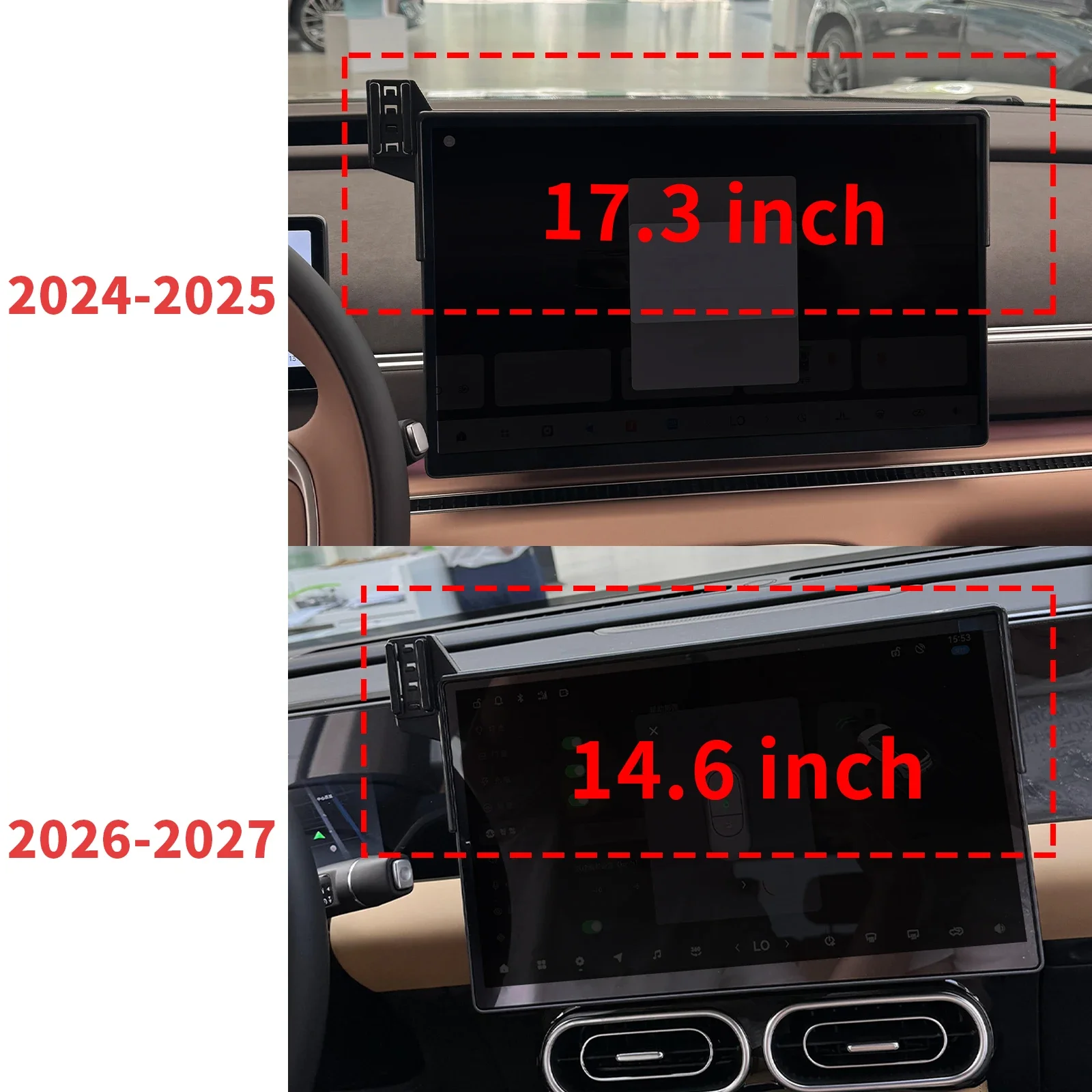 

fit for LEAPMOTOR C11 2024 2025 2026 2027 Phone Holder, Dashboard Screen Mount Bracket Easy Installation​​ Car accessoires