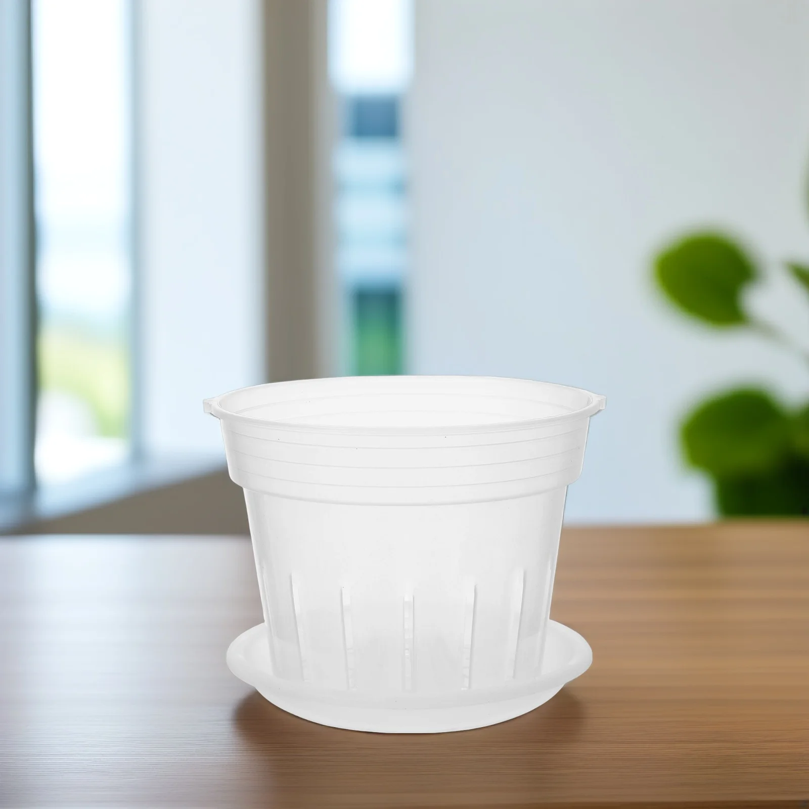 

1Set Creative Plastic Flowerpot for Orchids High Quality Aeration Holes Planting Pot Indoor Outdoor Decorative Use