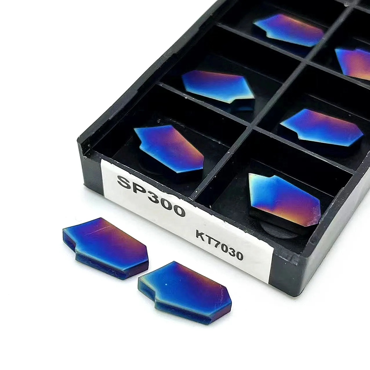 Nano blue di alta qualità SP300 KT7030 scanalatura inserti in metallo duro utensile per tornitura strumento di separazione e scanalatura troncatura strumento cnc SP300