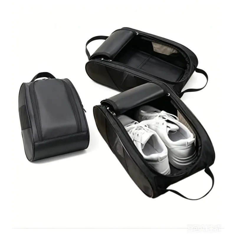 

Portable Golf Shoe Bag Oxford Cloth Shoe Carrier Bags Breathable Lightweight Golf Handbag Dustproof Football Tennis Shoe Bag