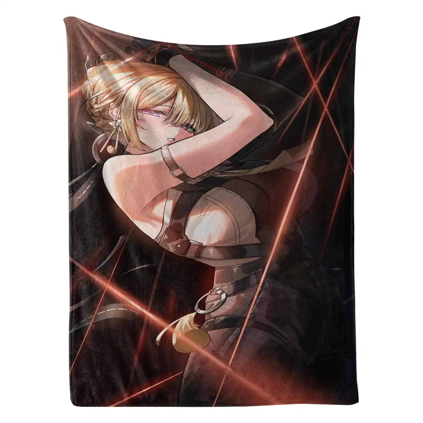 بطانية Zenless Zone Zero من الفلانيل مناسبة لسرير الأريكة والمكتب والسيارة وهدايا السفر الخارجية للرجال والنساء في جميع الفصول