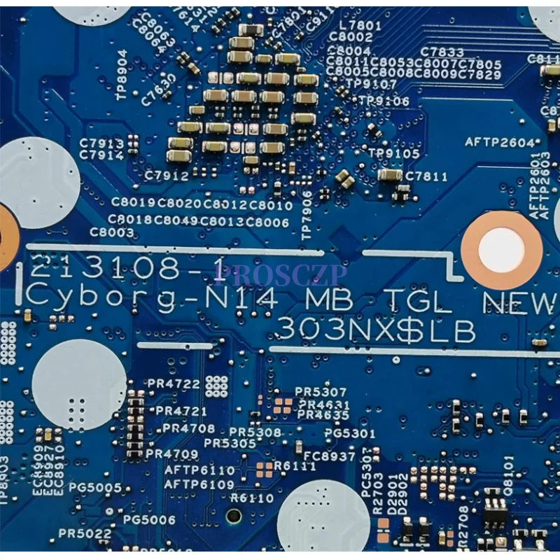 

With i7-11390H CPU Laptop Motherboard 213108-1 For DELL Inspiron 14 5410 5418 Notebook Mainboard 100% Tested OK