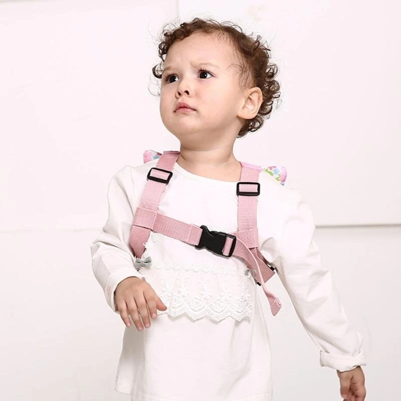 M76C สายรัดเดินเพื่อความปลอดภัยสำหรับเด็กพร้อมลิงค์ข้อมือที่ปลอดภัย สายจูงเด็กสำหรับเดิน