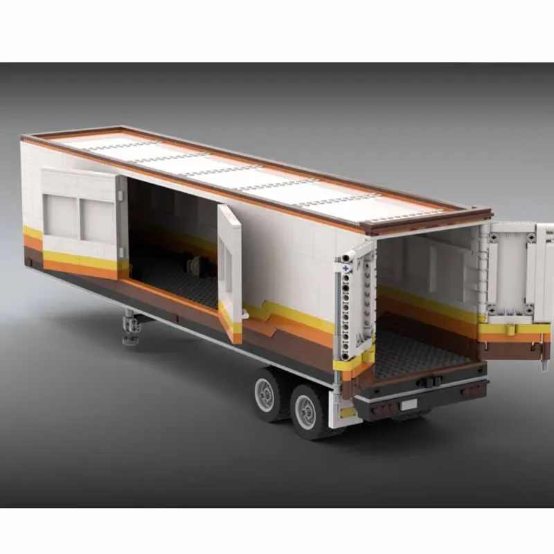 

Semi-trailer (1:21 transport truck model, 1212-piece building block toy, adult birthday gift, Christmas gift) MOC-144890