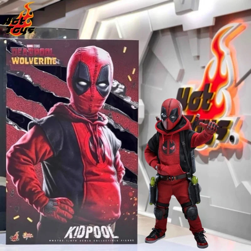 

In Stock HOTTOYS HT 1/6 MMS763 Kidpool Action Figures Deadpool&Wolverine Collectable Model 12inch Marvel Figurine Xmax Toy Gifts