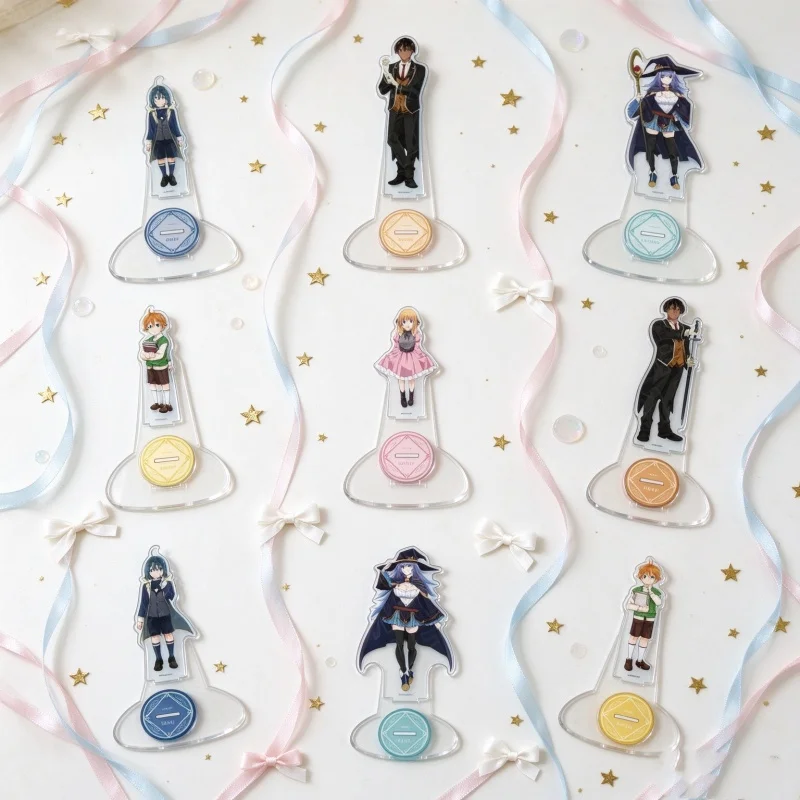 Acrylic Figure Stand Model Plate Keychain 15CM Anime As a Reincarnated Aristocra Character Mrchandise Ars Louvent,Reitz Muses