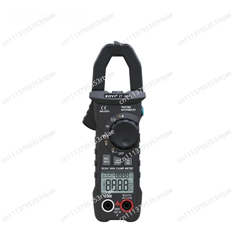 Premium ZOYI ZT-QS9 Automatic Range Measurable Voltage Resistance On/Off Temperature Intelligent Burning Prevention AC/DC Clamp