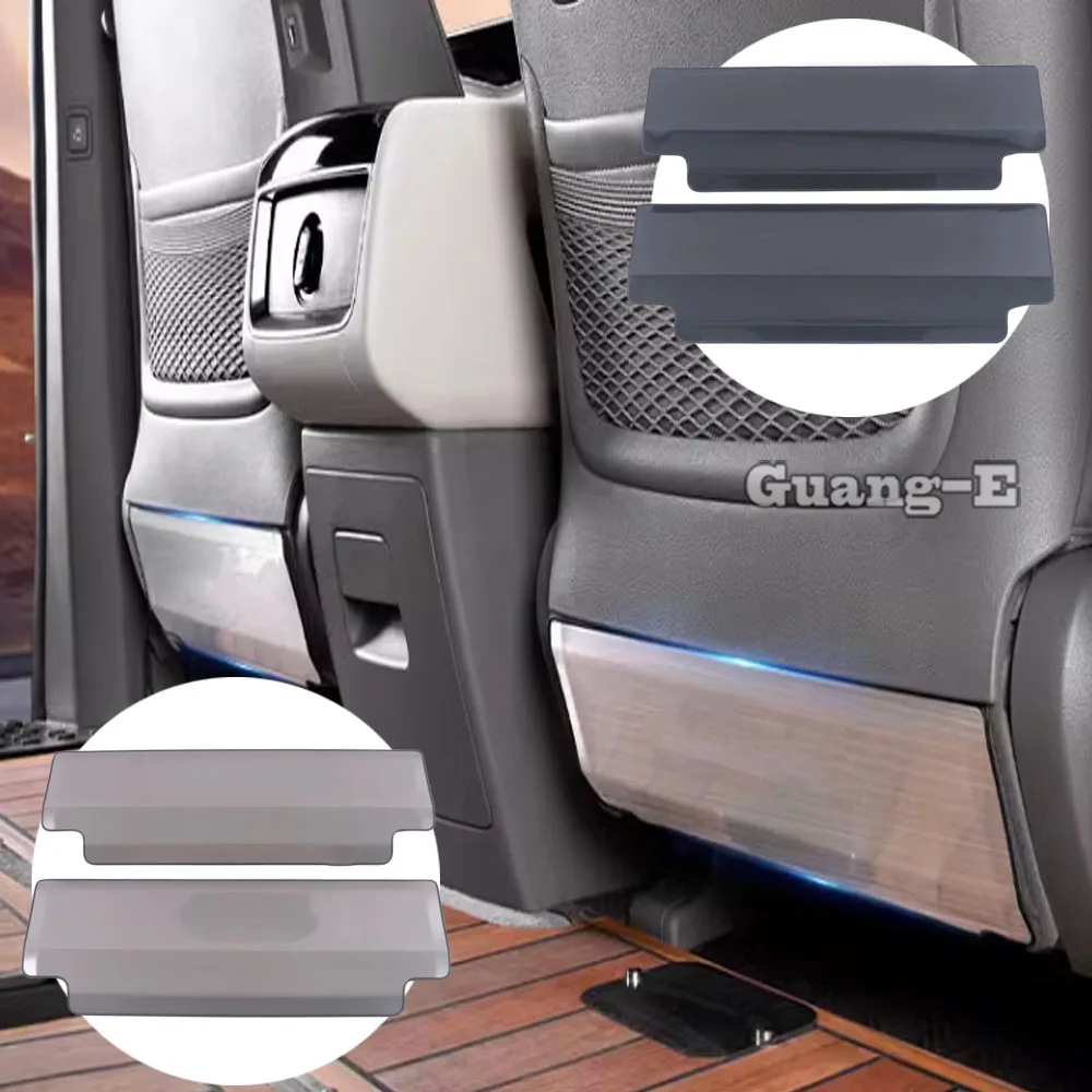 

Car Seat Back Rear Anti-Kick Panel Trim Cover Decoration Frame Inner Accessories For Kia Carnival Sedona KA4 2021 2022 2023 2024