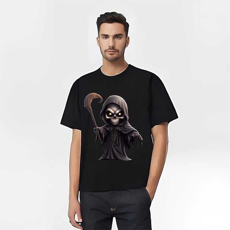 

Men's short sleeve T-shirt custom print Express hot quality comfortable cotton fabric unique creative pattern daily wear