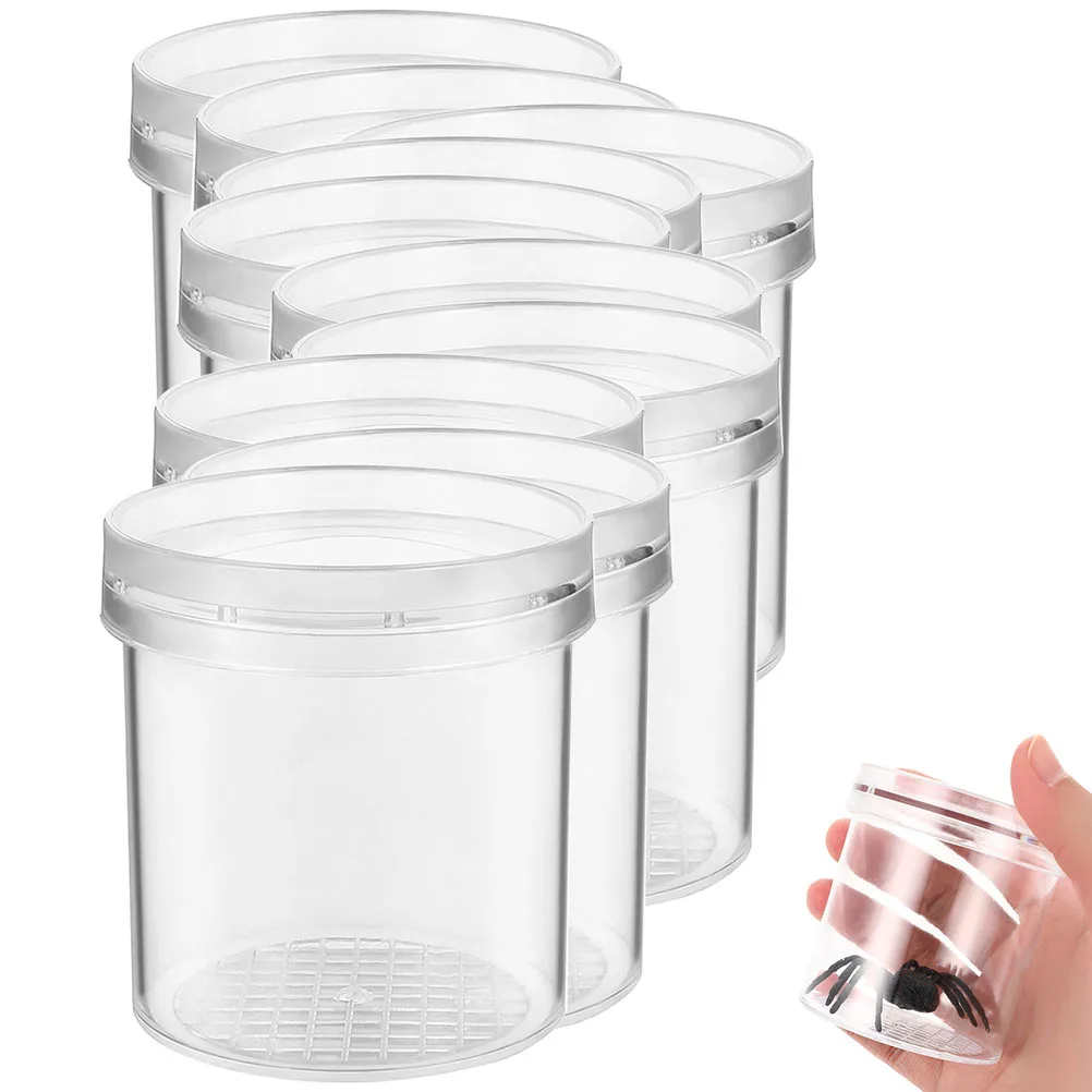 Boîte de bite grossissante pour enfants, conteneur collecteur d'insectes pour Cage d'observation Portable avec intégré, 20 pièces