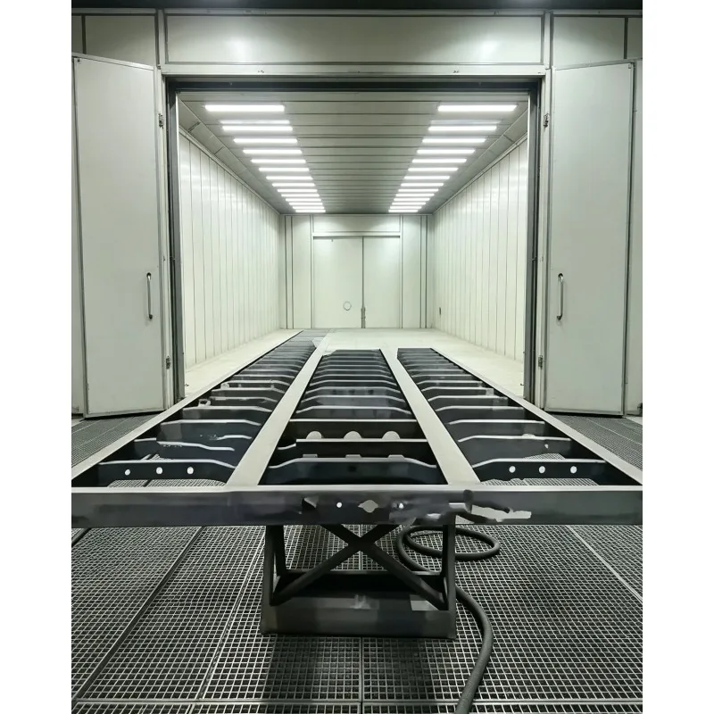 CE Certified SandBlasting Room with Sandblast Pot for Sandblasting Industrial Blast Room with Dust Collector