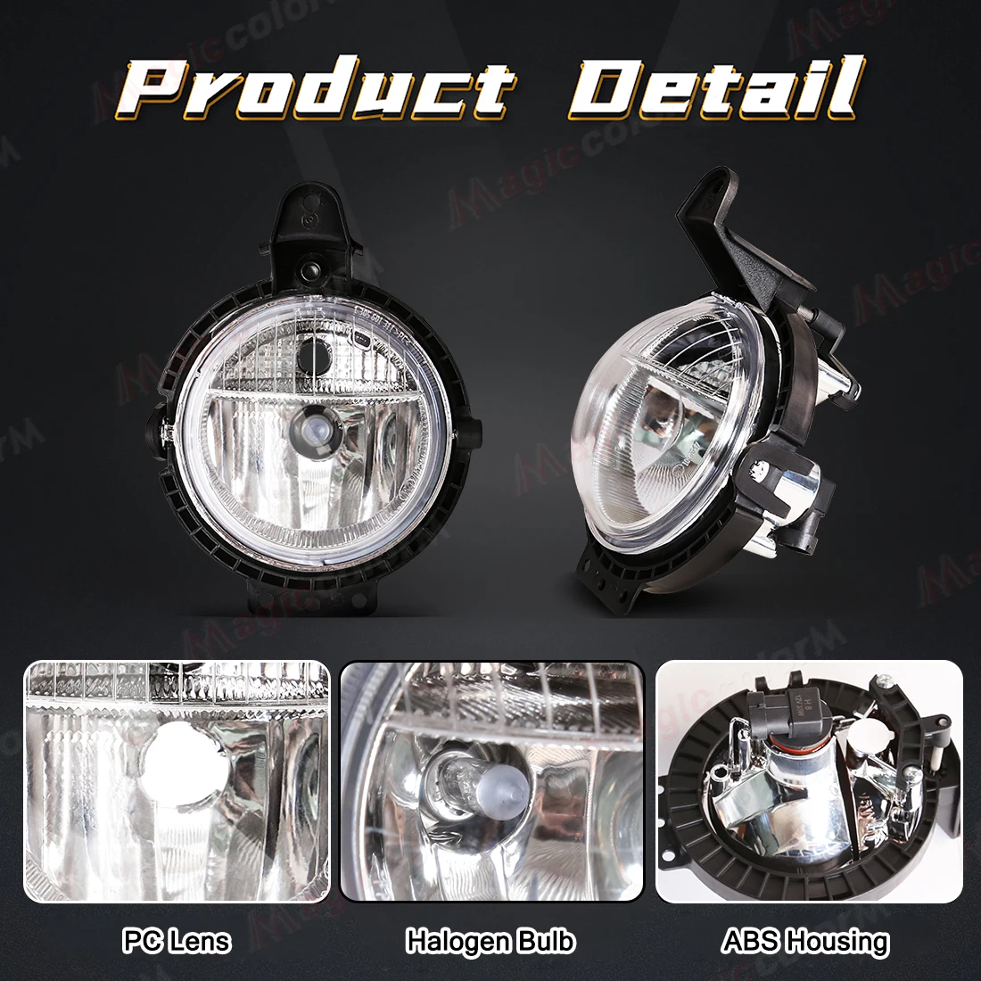 لسيارات BMW ميني كوبر 2007 2008 - 2015 R55 R56 R57 R58 59 أضواء الضباب المصباح الأمامي مصباح قيادة مصابيح الهالوجين LED 63172751295