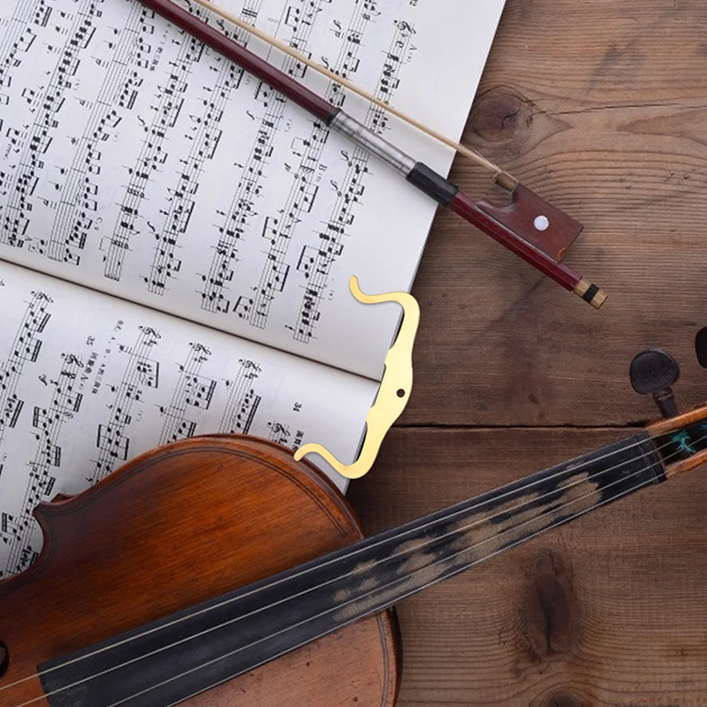 

Metal Clip Music Desk Stand Puree for Notes Book Binder Holder Paper Page Clips