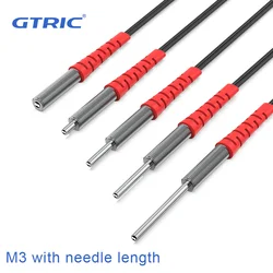 GTRIC Fiber Optic Sensor Diffuse Reflection M3 With Needle Length Coaxial Non-coaxial Diffusion Optical Photoelectric Sensor