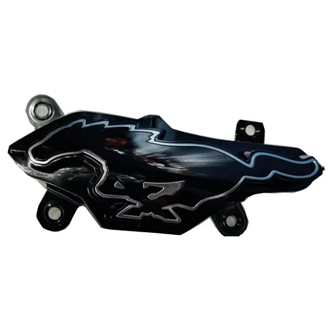 OEM Front Bumper Grille Emblem Badge Logo Cover For 2021-2023 For Mustang Mach-E With Stylish Pony Logo