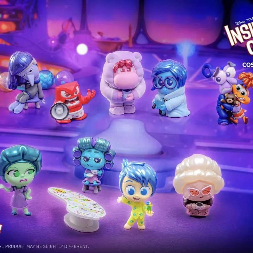 In Stock Hottoys Inside Out 2 Slumber Party Blind Box Cosbi Second Wave Play Doll  Hand Exquisite And Lovely Workmanship Gifts