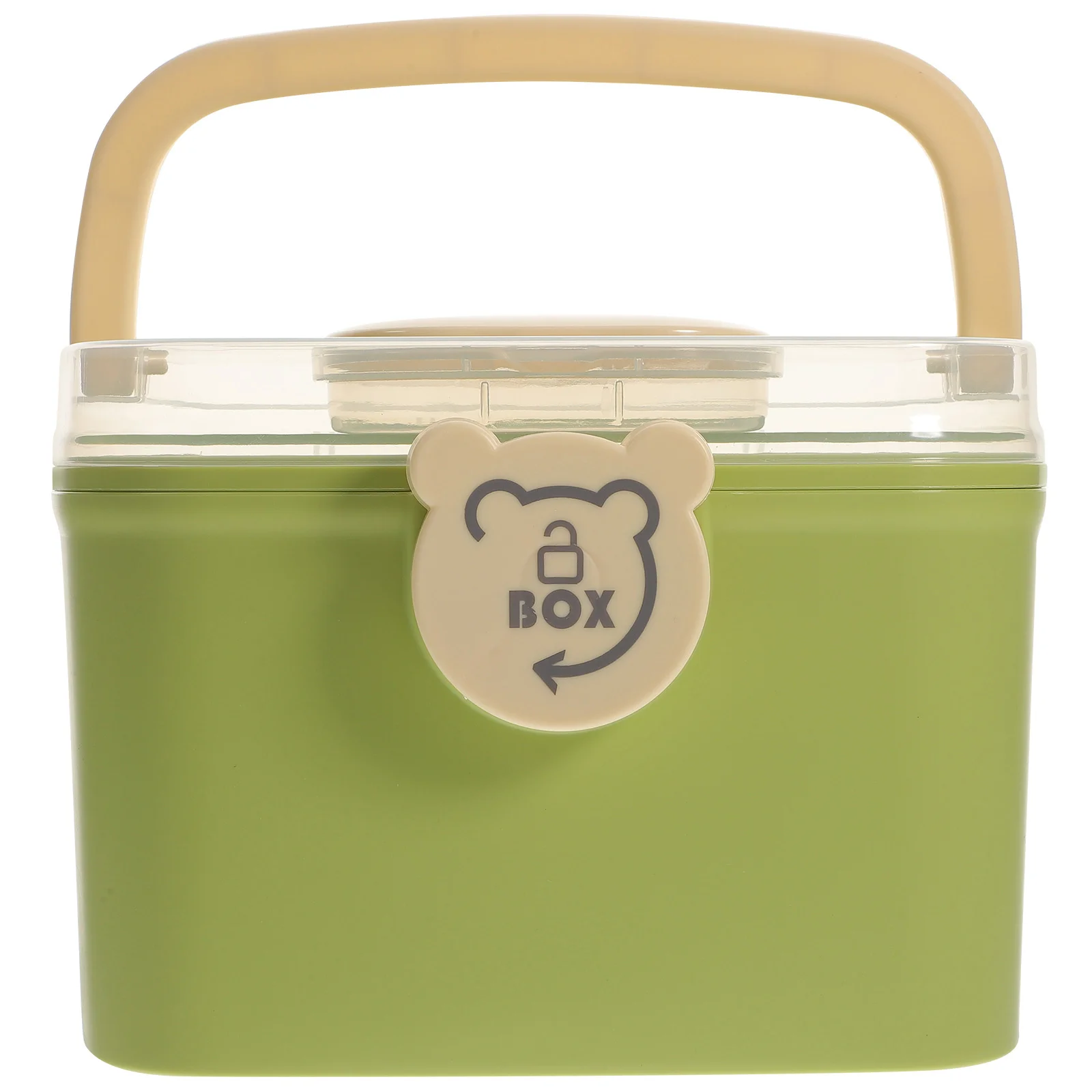 حقيبة الإسعافات الأولية ذات سعة كبيرة، صندوق طبي متين للتخزين، منظم أدوية محمول، مقبض مريح، قفل أمان خفيف الوزن #2