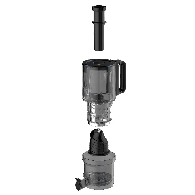 Cold Press Juicer Stainless Steel Large Feed Chute Whole Fruits Vegetables Juice Extractor for Home Use