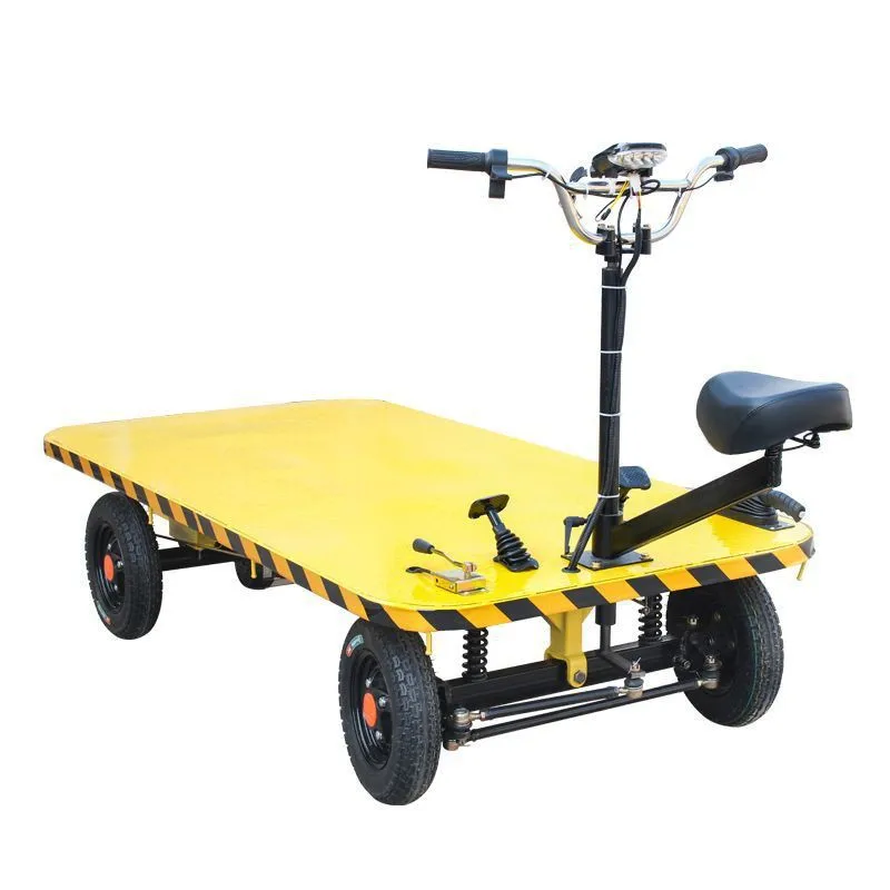 Elektrische flatpanel elektrische kraam auto multifunctioneel vierwielig opklapbaar flatbed