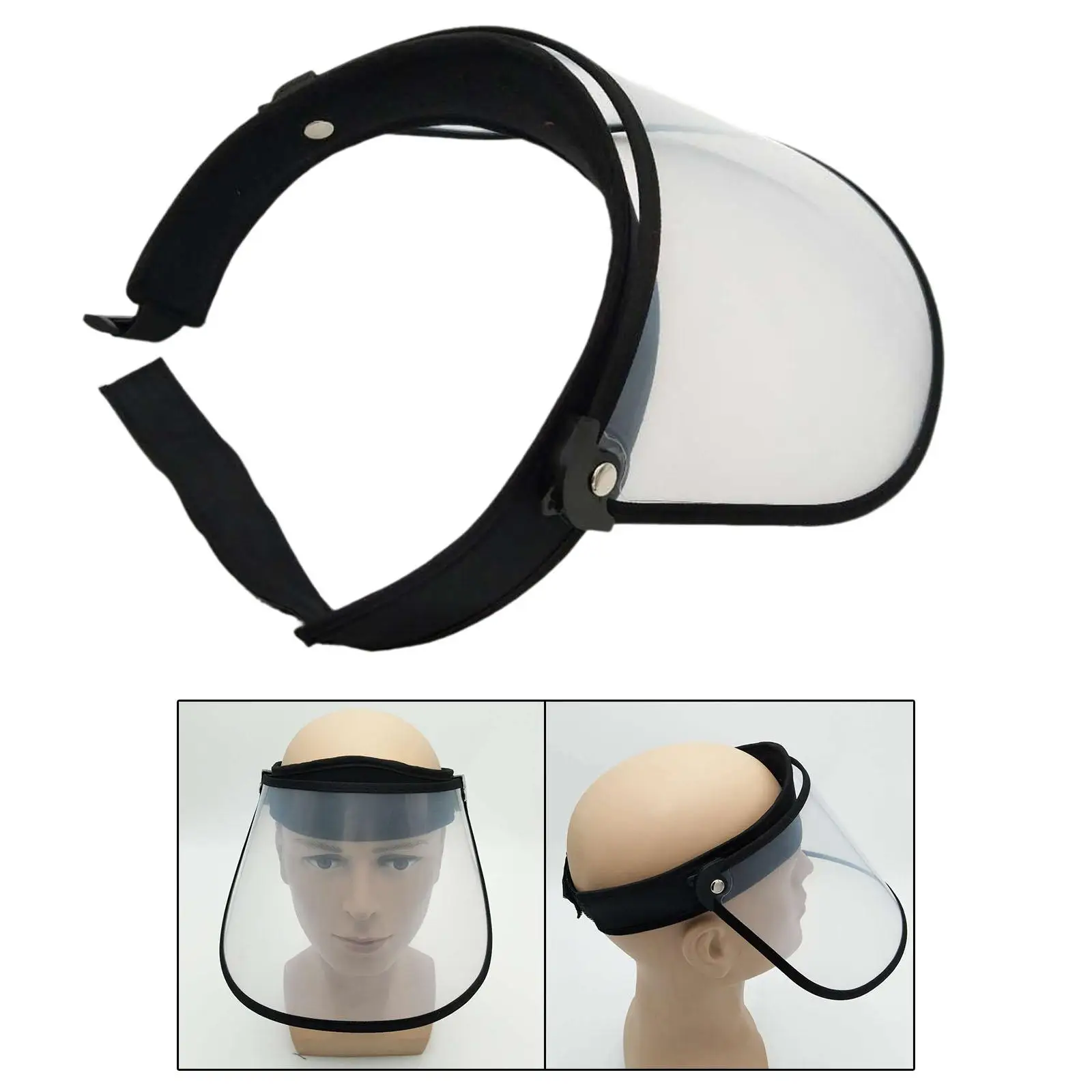 

Rain Hat Portable Lightweight Rain Cap Clear Rain Protection Hat Sun Visor Hat for Running Outdoor Sports Cycling Climbing