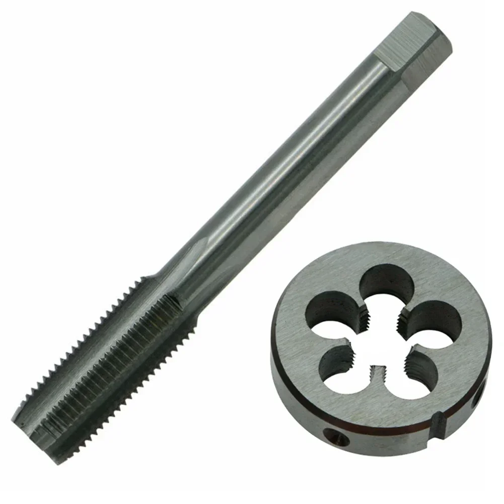 Perfect for black and non ferrous materials 12mm x 1 25 HSS Metric Right Hand Thread Tap and Die Set M 12 x 1 25mm