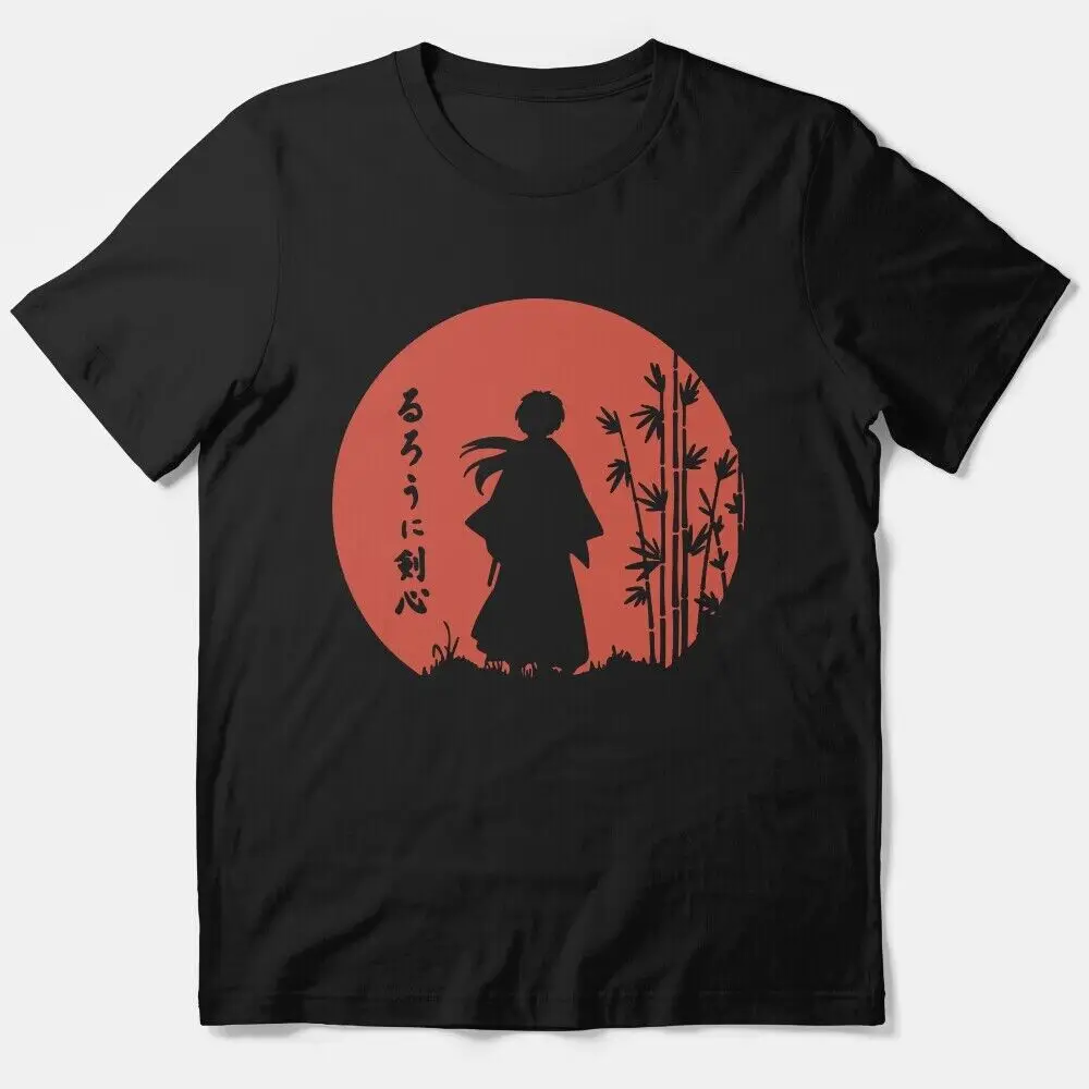 Rurouni Kenshin Retro Vintage Essential    Anime Graphic T-shirts unisex Short Sleeve Tees  High Quality 100%Cotton