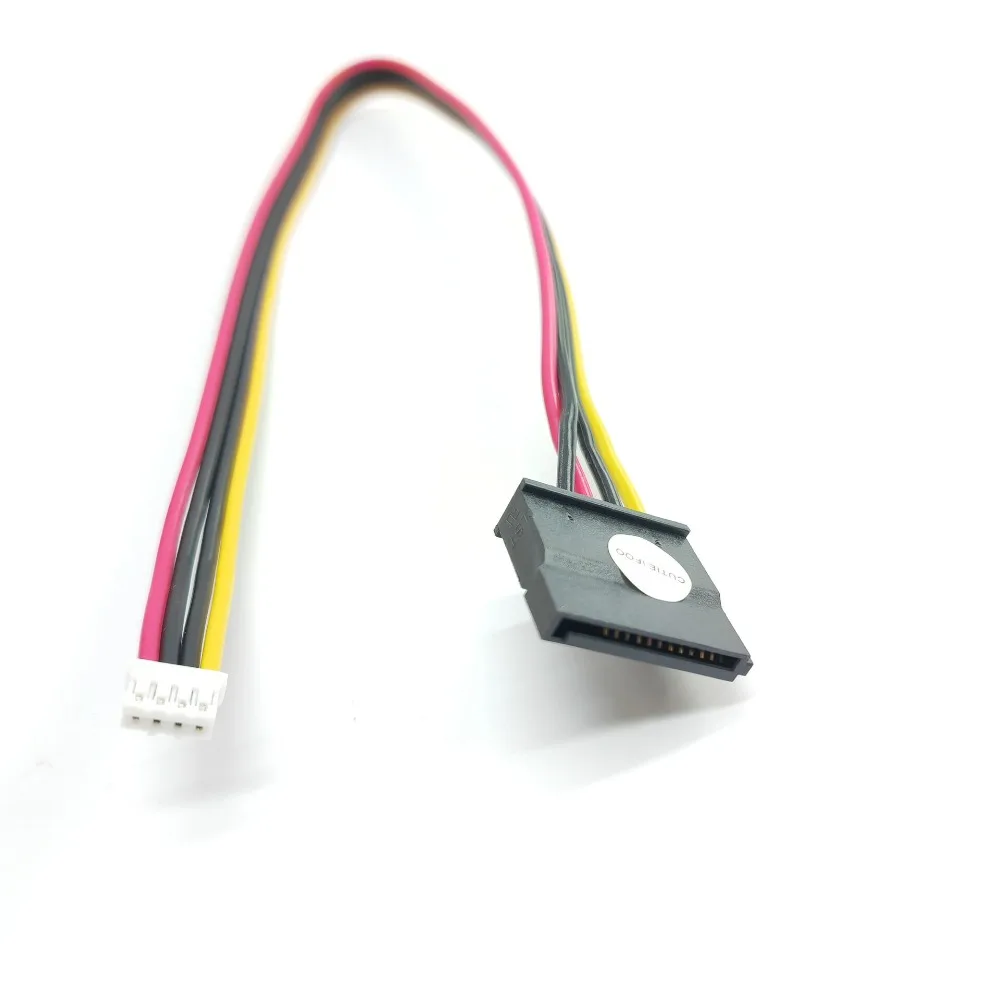 ITX PH2.0mm 4Pin To 15Pin 3.5 2.5 Inch HDD Hard Disk SATA Power Supply Cable Wire for HP 280 Pro G2 Industrial Equipment Mini PC