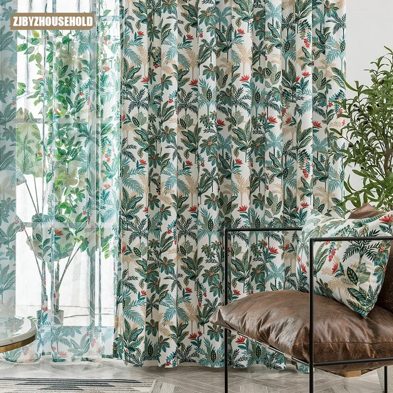 ستائر الفندق الشمال لغرفة المعيشة سلسلة سين المطبوعة الفانيلا الستائر غرفة نوم عالية ستائر التعتيم منتج نهائي مخصص