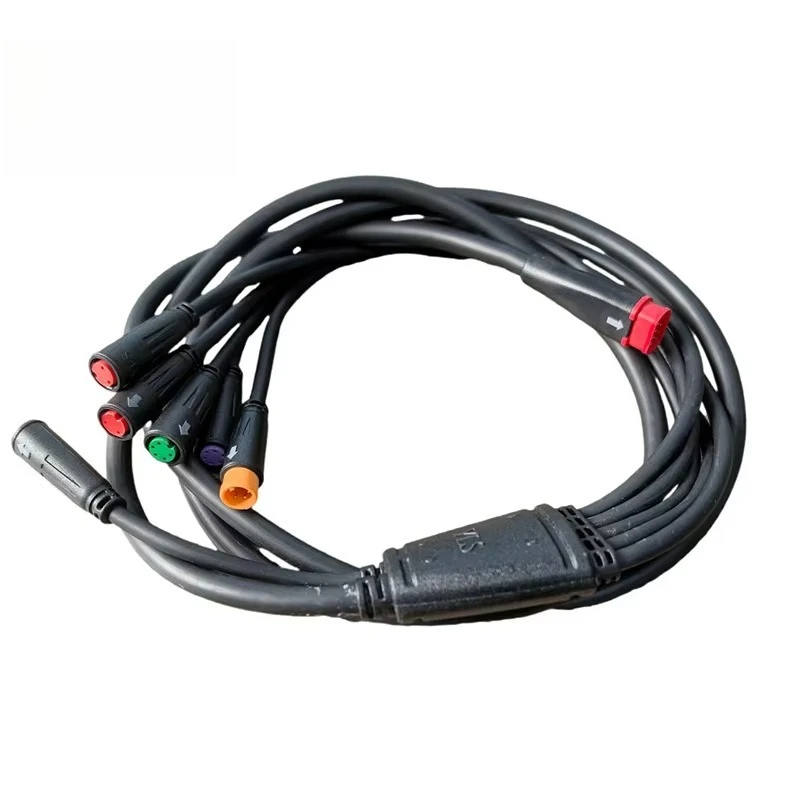 Electric Fatbike Integrated Waterproof Wiring Harness V20 Replacement Spare Part for Bicycle Repair