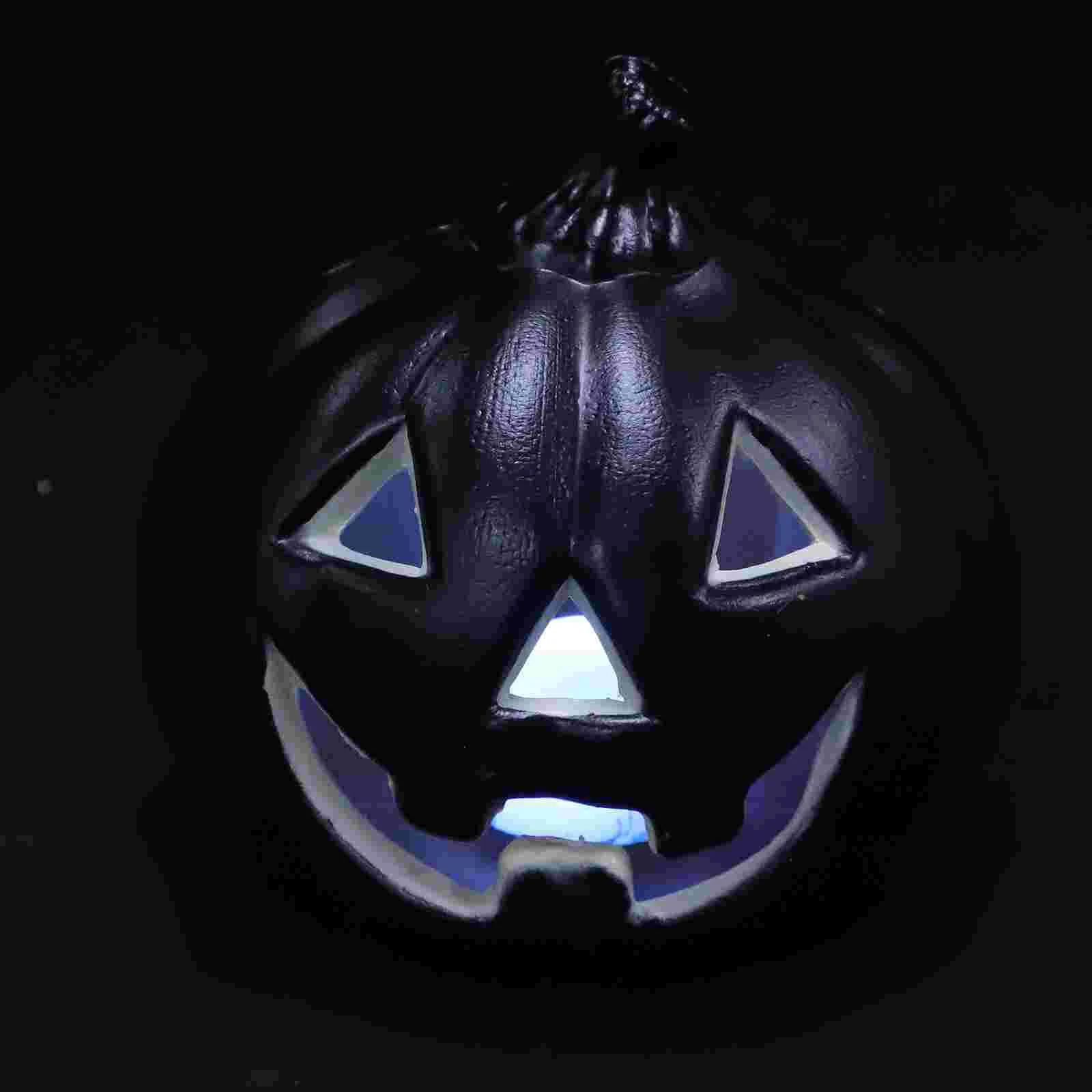 Halloween Pompoen Lamp Pompoen Gezicht Led Licht Halloween Feestlamp Decoratie Halloween Pompoen Licht