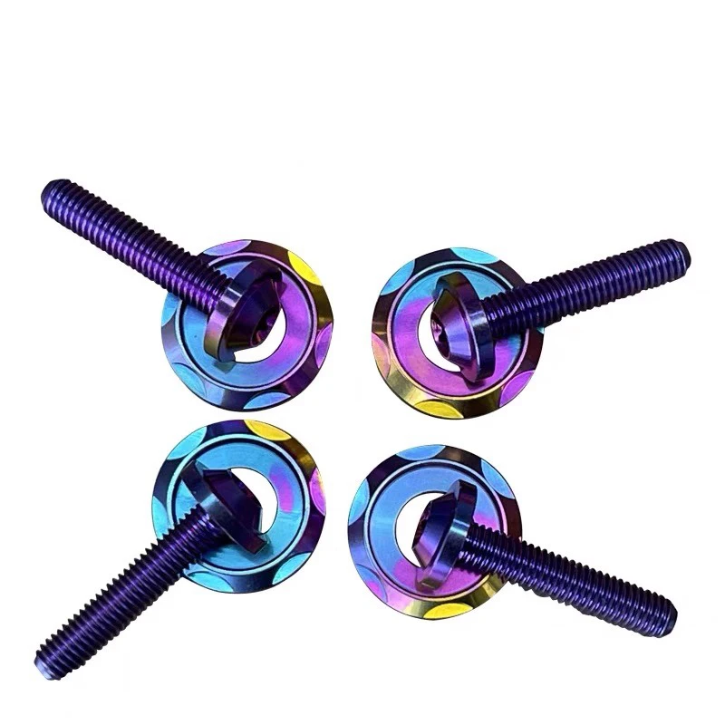 

For Harley-Davidson Road Glide Windscreen Titanium Alloy Colored Screws Bolts 2015-up Models Motorcycle Accessories