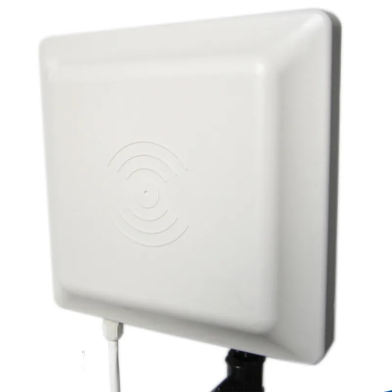 

uhf rfid reader middle range 902-928Mhz IP65 ISO 18000-6C UHF Label Integrated RFID Reader for cow tracking