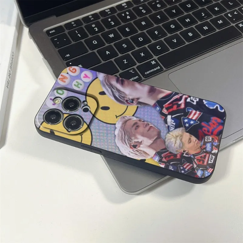 Lonely Jonghyun Lyrics SHINee Phone Case For Iphone 15 14 12 11 13 Pro Max XR 7 8 14 15 plus Soft Phone Covers