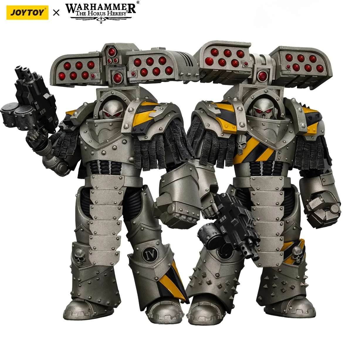 

[IN-STOCK] JOYTOY Warhammer 30K 1/18 Action Figures Lron Warriors Tyrant Siege Terminato2PCS Anime Military Model