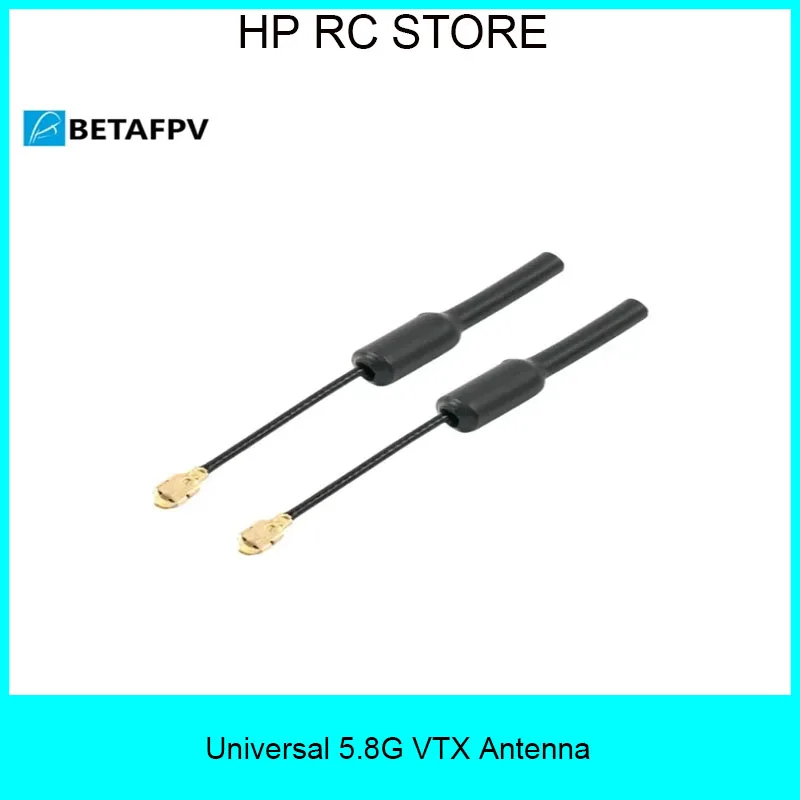 ベタエフプ ​ ユニバーサル 5.8G VTX アンテナセットは、すべての 5.8G アナログおよびデジタル VTX システムに対応します。