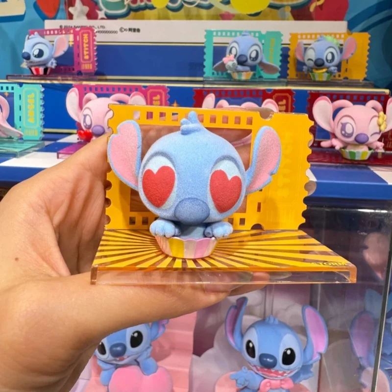 

Лило и Стич Стич — большая звезда в фильмах, серия слепая коробка, аниме-фигурка, модель, украшение, коллекционная мини-фигурка Kawaii