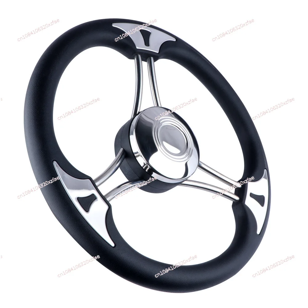 Marine Grade Foam Steering Wheel Stainless Steel Yacht Steering Wheel Grip Power Rudder Marine Hardware Accessories 13 Inch