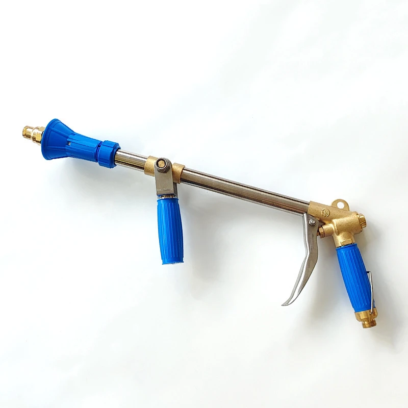 High Pressure Electric Spray Gun, Copper Nozzle Agricultural Atomizing Sprayer For Farm Pesticide Application Watering