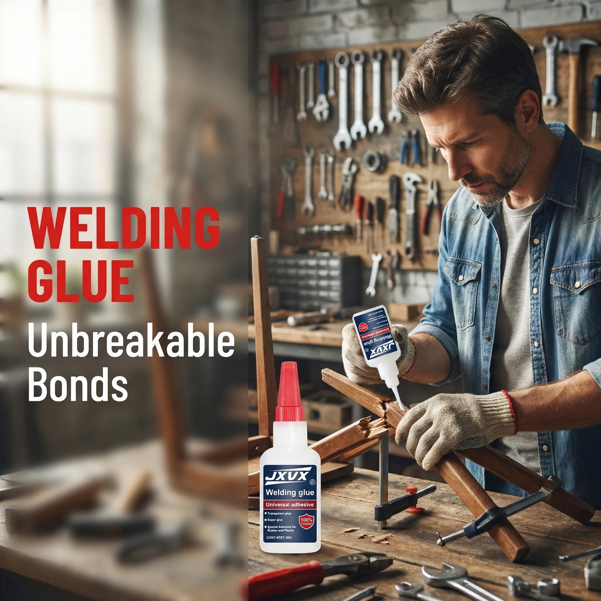 Universal Quick-Drying Tire Repair Sealant Powerful Welding Glue for Tile Multi-Material Repair Adhesive Strong Welding Adhesive 35/50g