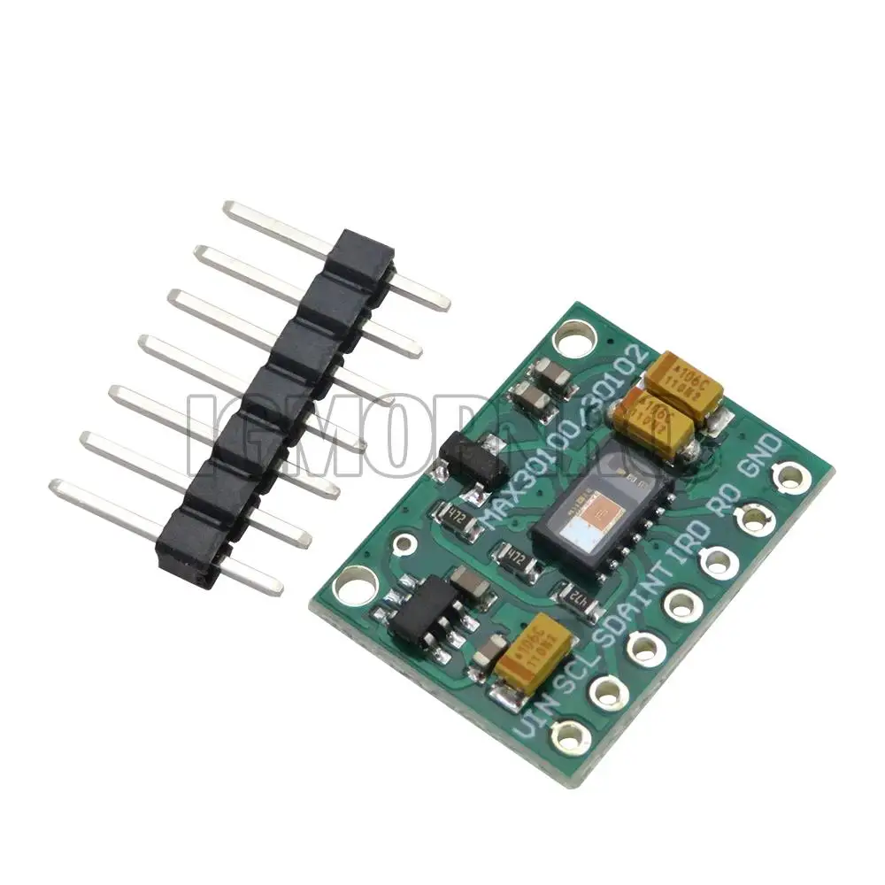 1PCS Low Power MAX30100 MAX30102 Sensor Heart Rate Breakout Board For Arduino Blood Oxygen Sensor Module MAX30100 Pulse Oximeter