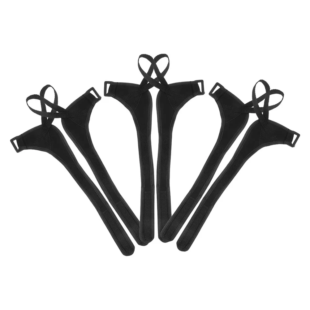 6 قطعة أحزمة معصم قابلة للتعديل لأعمدة التزلج أقطاب الرحلات قصب المشي ملحقات المشي لمسافات طويلة عصا المشي استبدال حزام المعصم