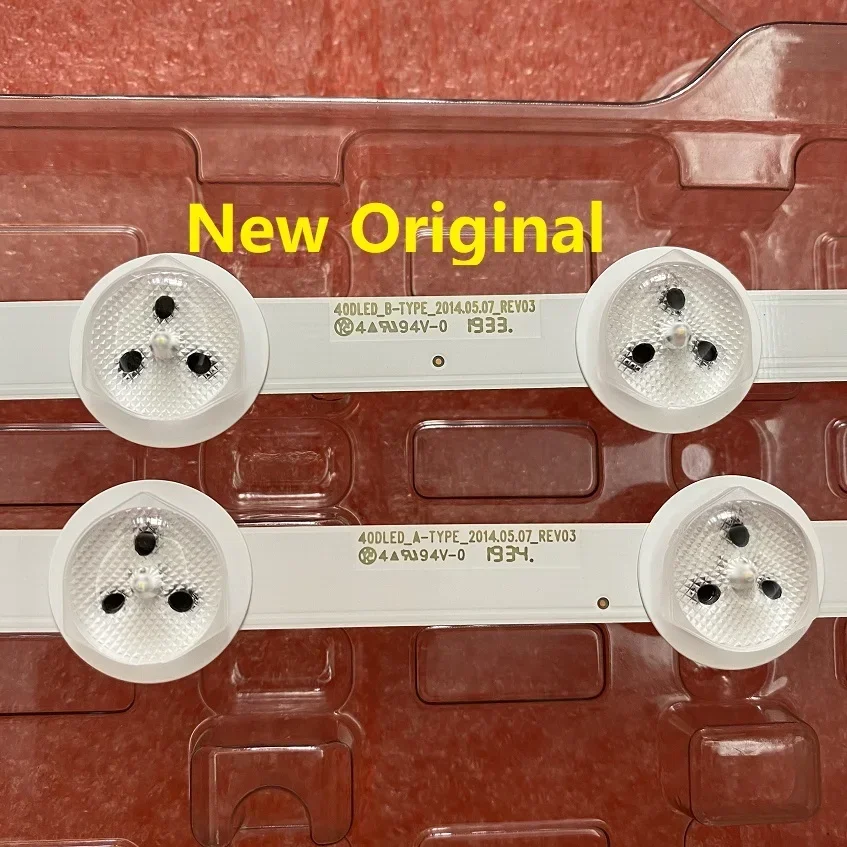 5 ピース/セット LED バックライトテレビ 40DLED_A B-TYPE VES400UNDS-2D-N02 N03 N04 東芝 40S3653DB 40S3633DG LED40272SMFH LED40127FHDCNTD