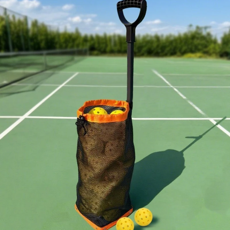 

Adjustable Pickleball Picker Large Capacity Pickleball Collector Durable Pickleballs Collection Frame Portable Sports Accessory